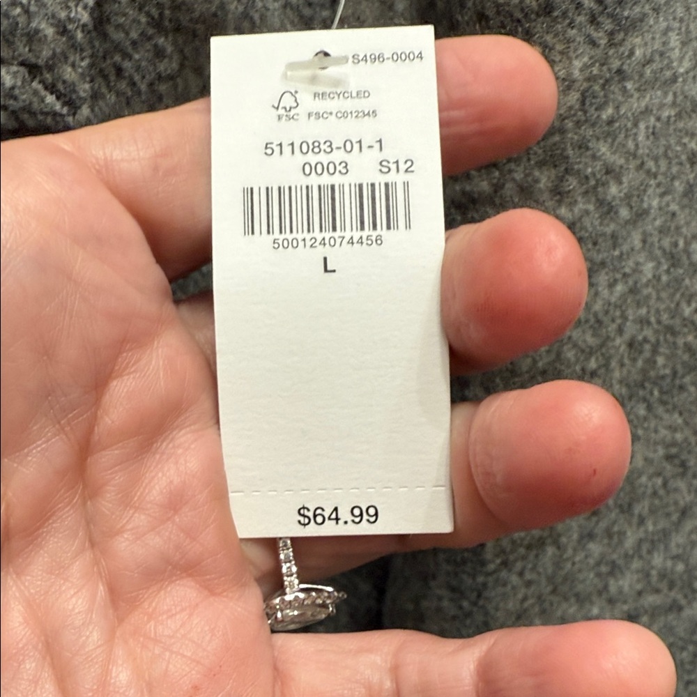 Old Navy Gray Checkered Jacket NWT - image 2